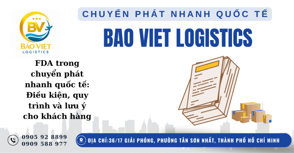 FDA trong chuyển phát nhanh quốc tế